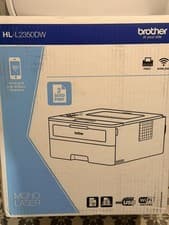 Image of Brother HL-L2350DW - Laser Printer Monochrome, Wireless and PC Connected - Black