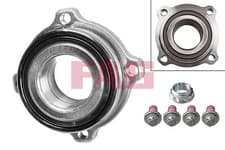Image of FAG 713 6494 60 WHEEL BEARING KIT REAR AXLE FOR BMW