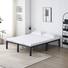 Image of Toolless Metal Bed Frame Build with Bare Hands Strong Single Double King