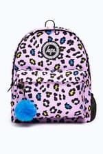 Image of Hype Lilac Leopard Backpack