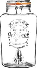 Image of 5 Litre Kilner Glass Drinks Dispenser Punch Cocktail Christmas Party BBQ Water