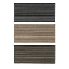 Image of JVL Arona Machine Washable Latex Backed Runner Doormat, 57x150cm