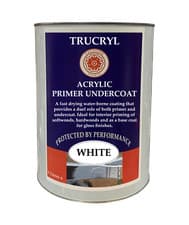 Image of Water Based Acrylic Wood Primer/Undercoat White/Grey 1lt | 2.5lt | 5lt