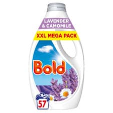 Image of Bold 2in1 Washing Liquid Lavender & Camomile 57 Washes 1.767L