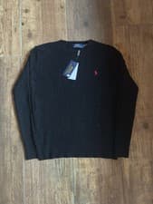 Image of Ralph Lauren Cable Knit Jumper - Size Small