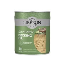 Image of  Liberon Superior Decking Oil Clear 5 litre Timber Decking etc LIB126106