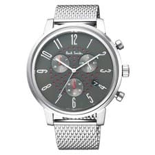 Image of Paul Smith Men's Watch Chronograph Church Street Grey BR4-012-61