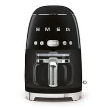 Image of Smeg DCF02BLUK Retro Design Drip Filter Coffee Machine - Black