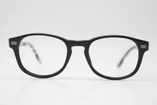Image of Versace 3133 Black Gold White Oval Eyeglass Frame New