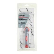 Image of ProDec Advance 10pk 4" Medium Pile Microfibre Mini Roller & Frame Set