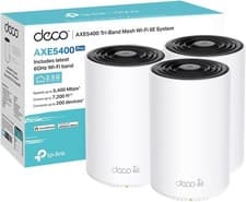 Image of TP Link Deco XE75 Pro(3 pack) AXE5400Mbps Mesh WiFi 6E System True Tri Band
