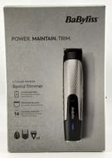 Image of BaByliss Rechargeable Beard & Stubble Trimmer - New