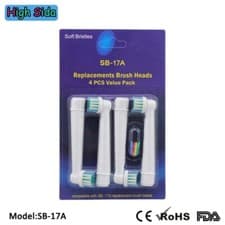Image of Compatible Oral b Braun toothbrush Heads, Replacement Electric Toothbrush Heads