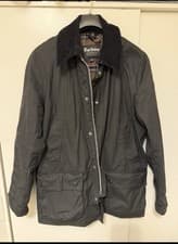 Image of Brand New Barbour Ashby Wax Jacket Medium - BLACK