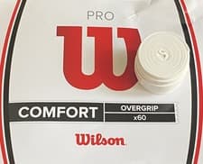 Image of 1 X Wilson Pro Comfort Overgrip Plain White
