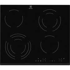 Image of 7332543484140 Electrolux EHF6343FOK hob Black Built-in 60 cm Ceramic 4 zone(s) E
