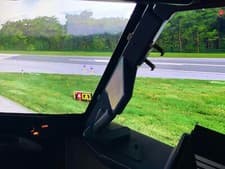Image of Boeing 737 style Windows lever set for flight simulation Cockpit builders