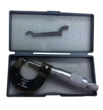 Image of External Micrometer 0-25mm Metric External Outside Micrometer Gauge