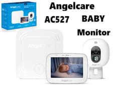 Image of Genuine Angelcare AC527 BABY MOVEMENT MONITOR WITH VIDEO 5" SCREEN 