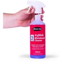 Image of Show-me Refillable Whiteboard Cleaner 500ml