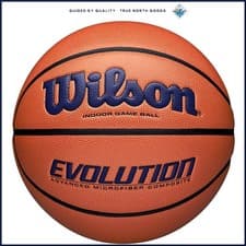 Image of Indoor Basketball for Training and Practice, Size 7, Microfiber Material