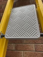 Image of Werner 8 Tread Fibreglass Step Ladder Yellow (7160818)