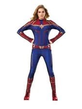 Image of Ladies Captain Marvel Adult Costume