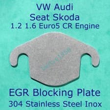 Image of EGR Valve Block Plate 1.2L 1.6L TDi CR VW Seat Skoda Audi Golf Polo A1 A3 Touran
