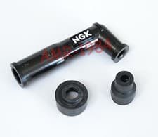 Image of Spark Plug NGK XD05F 102° Spark Plug Cap with Threaded Terminal COD.09015