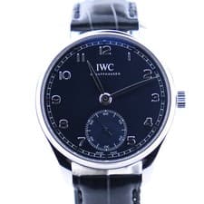 Image of New IWC Portugieser Automatic Stainless Steel Automatic 40.4 mm Watch IW358305