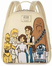 Image of Loungefly Star Wars Celebrate The Saga Character Mini Backpack