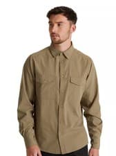 Image of Craghoppers Expert Mens Kiwi Long Sleeve Walking Shirt Size- XXL
