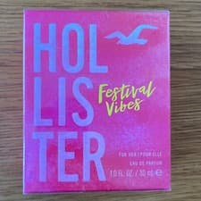Image of Hollister Festival Vibes 30ml Eau De Parfum Perfume Spray Womens Sealed New