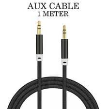 Image of Aux Cable 3.5mm Jack Audio Cable Male to Male 3.5mm Aux For Car Stereo Lead
