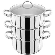 Image of JUDGE 22CM STAINLESS STEEL 3 TIER STEAMER JX04