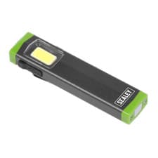 Image of Sealey LED500SB Micro / Mini 3W COB-LED Aluminium Rechargeable Inspection Torch