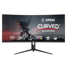 Image of MSI MAG 342CQR E2 34" Curved Ultrawide Quad HD 180Hz 1ms Gaming Monitor - Black