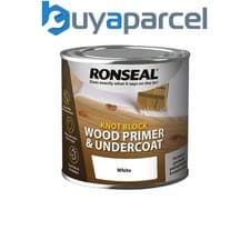Image of Ronseal 37035 Knot Block Primer & Undercoat White 250ml RSLKBPU250