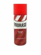 Image of Proraso NEW Shaving Foam - with Sandalwood Sandal Oil and Shea Butter 400ml Red