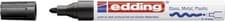Image of edding 750 gloss paint marker - black - 1 paint marker - round nib 2-4 mm - pai