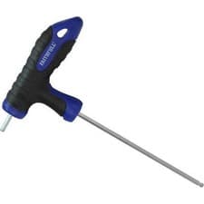 Image of Faithfull Ball Ended T-Handle Hexagon Key 4mm