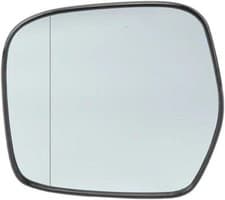 Image of Side wing mirror glass for Toyota Land Cruiser 1998 to 2007 LEFT HAND SIDE