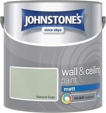 Image of Johnstone's - Wall & Ceiling Paint - Natural Sage - Matt Finish - Emulsion Paint