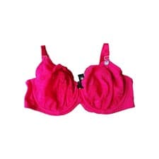 Image of Ann Summers 34E Red Sexy Lace Planet Fuller Bust Non Padded Plunge Bra New