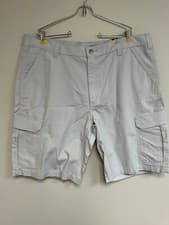 Image of New Men's Carhartt Force relaxed Fit Ripstop Cargo Work Shorts Sz 42, Light Gray