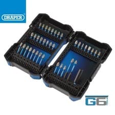 Image of DRAPER EXPERT IMPACT SCREWDRIVER BIT SET 1/4" HEX 38 PIECE, STOCK NO: 04929