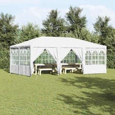 Image of Party Tent Outdoor Gazebo Marquee Shelter for Picnics Birthdays and Camping New