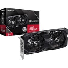 Image of ASRock AMD Radeon RX 7600 Challenger 8GB OC Graphics Card, 8GB GDDR6, 2695MHz