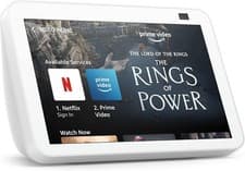 Image of Amazon Echo Show 8 (2nd Gen) 8" HD Touch Screen Smart Display Glacier White