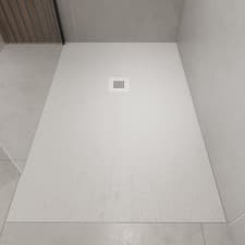 Image of 1000x900mm Rectangular Shower Tray – Slimline 27mm – Stone Resin – An OBN1090100